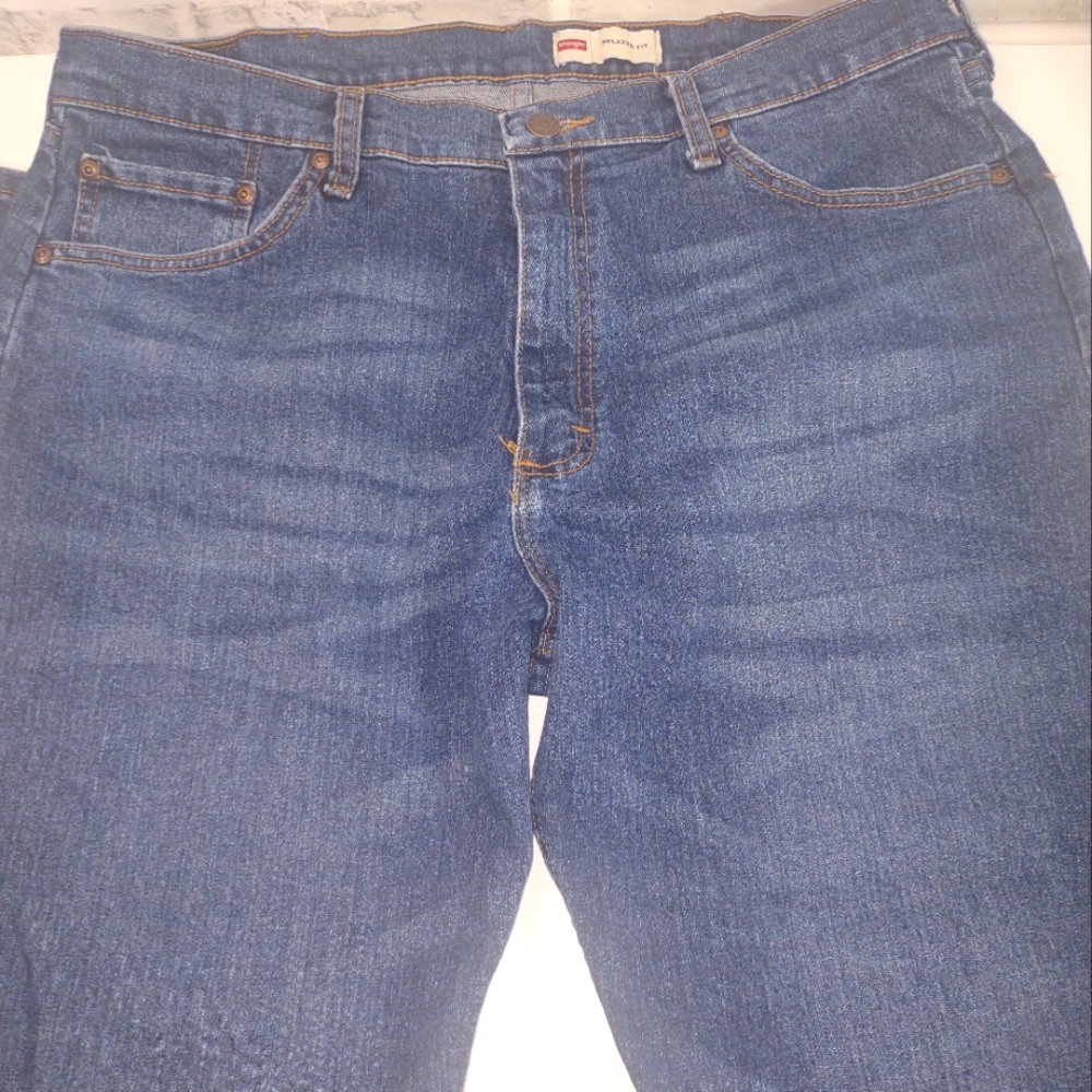 36x30 Wrangler Classic Blue Denim Jeans